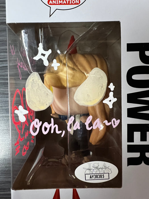 Funko POP! Animation: Chainsaw Man - Power (Signed/Sarah Weidenheft/JSA)[B] #1681