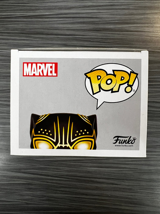 Funko POP! Black Panther: Erik Killmonger [Glow Panther](Target)(GiTD)(Damaged Box)[A] #279