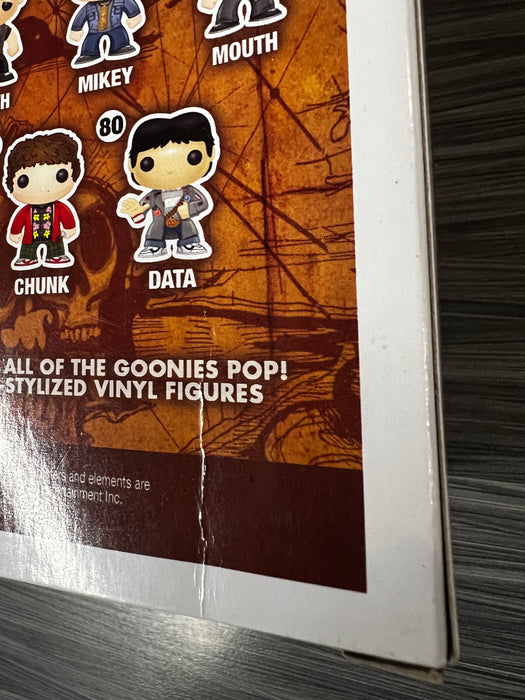 Funko POP! Movies: The Goonies - Data (Damaged Box) #80