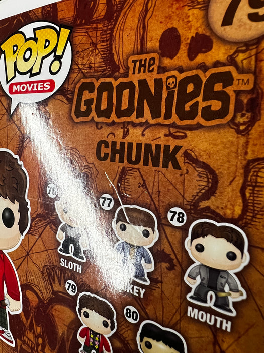 Funko POP! Movies: The Goonies - Chunk (Damaged Box) #79