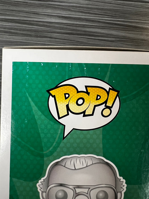 Funko POP! Stan Lee Collectibles: Stan Lee [Superhero Platinum] (Stan Lee Exclusive)(Signed/Stan Lee/Stan lee Collectibles Cert) #03