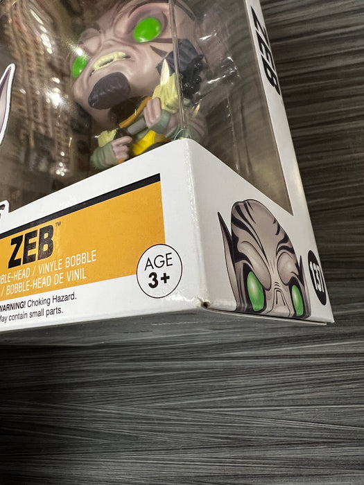 Funko POP! Star Wars Rebels: Zeb (Damaged Box)[A] #137