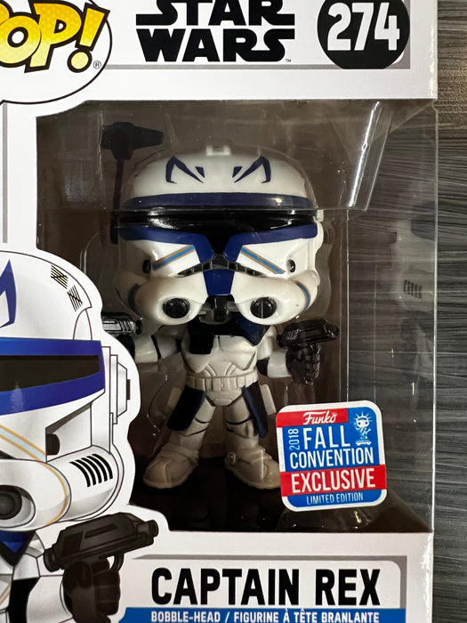 Funko POP! Star Wars: Captain Rex (2018 Fall Convention)[B] #274