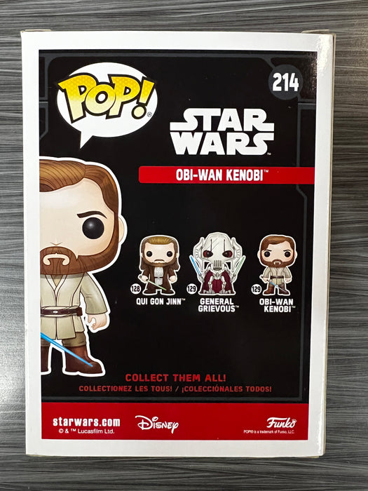 Funko POP! Star Wars: Obi-Wan Kenobi (Smuggler's Bounty)(Damaged Box) #214