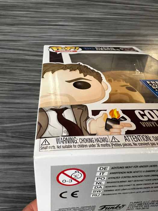 Funko POP! Heroes: DC Super Heroes - Constantine (Free Comic Book Day)(PX Previews)(Damaged Box) #255