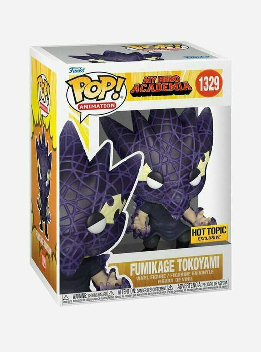 Funko POP! Animation: My Hero Academia - Fumikage Tokoyami (Hot Topic) #1329