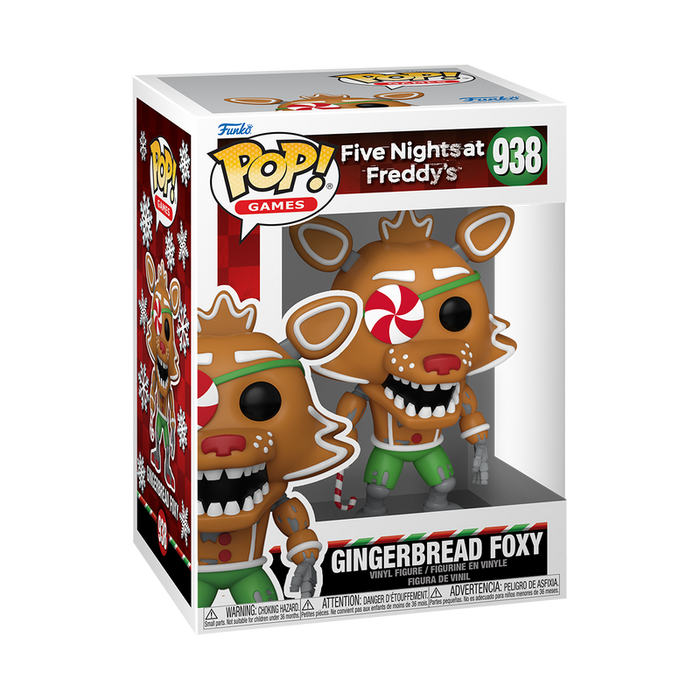 Funko POP! Games: Five Nights at Freddy's - Gingerbread Foxy #938