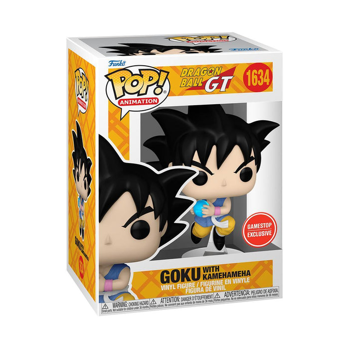 Funko POP! Animation: Dragon Ball GT - Goku With Kamehameha (GameStop)(Damaged Box) #1634