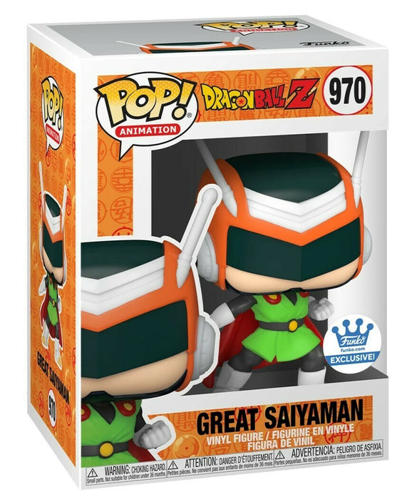 Funko POP! Animation: Dragon Ball Z - Great Saiyaman (Funko)(Damaged Box) #970