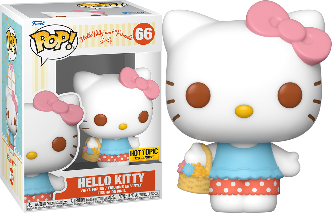 Funko POP! Hello Kitty & Friends: Hello Kitty (Hot Topic) #66