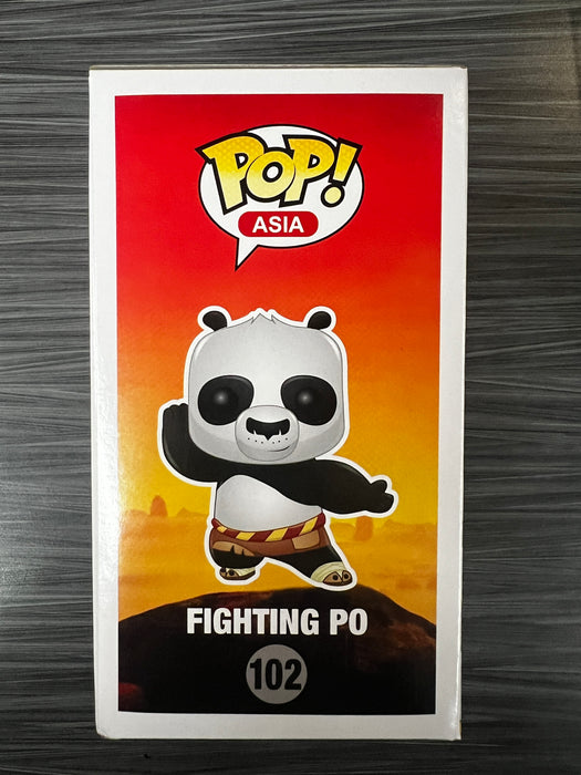 Funko POP! Asia: Kung Fu Panda -Fighting Po (Funko 2016 Pop Asia Exclusive)(Damaged Box)[A] #102