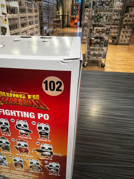 Funko POP! Asia: Kung Fu Panda -Fighting Po (Funko 2016 Pop Asia Exclusive)(Damaged Box)[A] #102