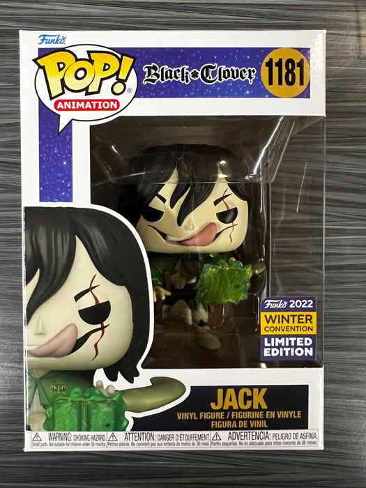 Funko POP! Animation: Black Clover - Jack (2022 Winter Convention)(Damaged Box)[A] #1181