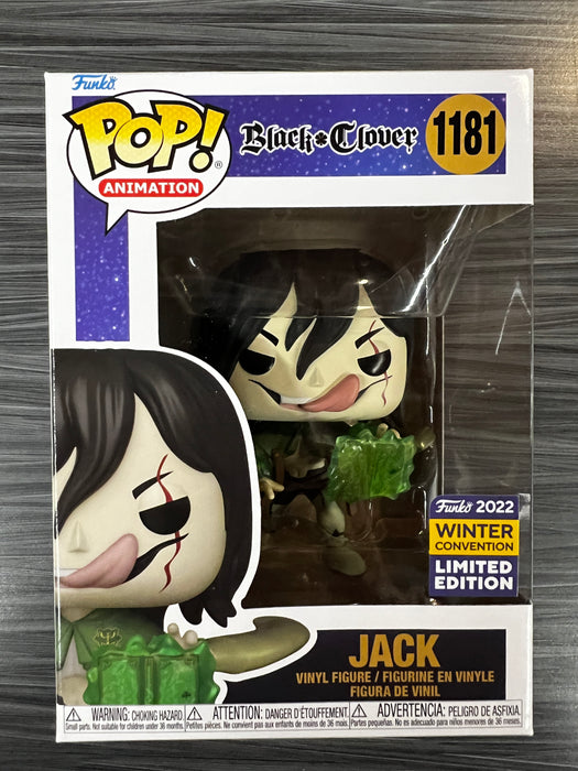 Funko POP! Animation: Black Clover - Jack (2022 Winter Convention)(Damaged Box)[B] #1181