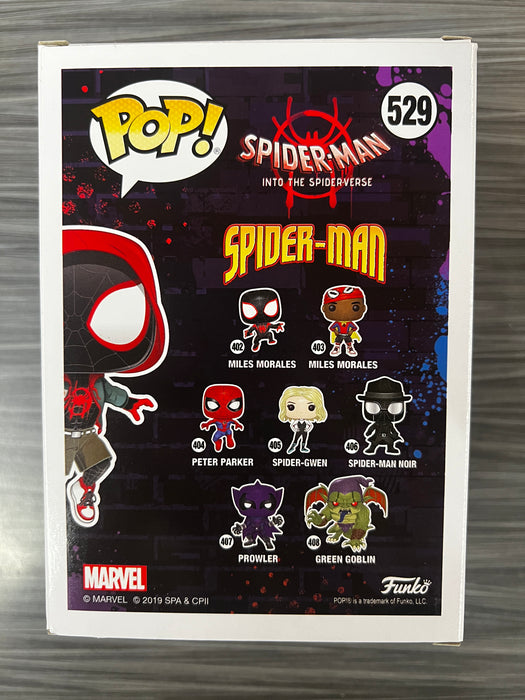 Funko POP! Spiderman Into the Spiderverse: Miles Morales (PX Preview)(Damaged Box) #529