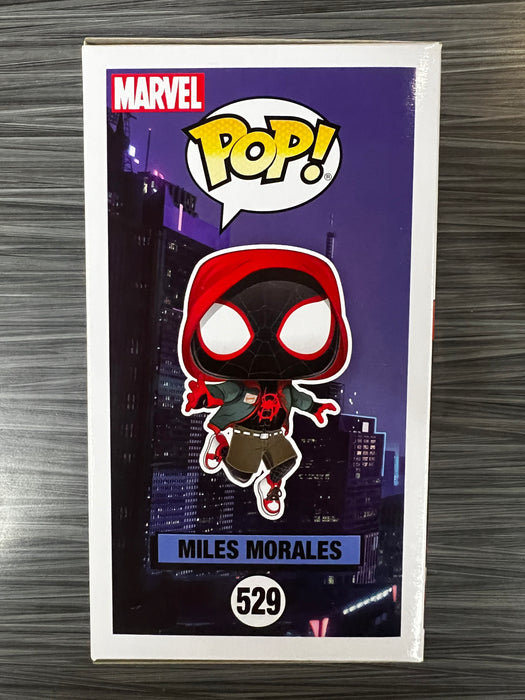 Funko POP! Spiderman Into the Spiderverse: Miles Morales (PX Preview)(Damaged Box) #529