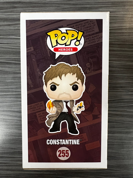 Funko POP! Heroes: DC Super Heroes - Constantine (Free Comic Book Day)(PX Previews)(Damaged Box) #255