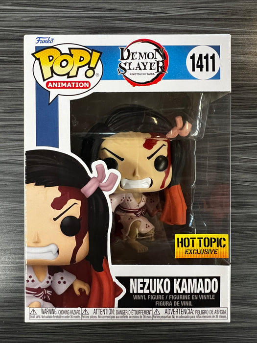 Funko POP! Animation: Demon Slayer - Nezuko Kamado (Hot Topic)(Damaged Box)[B] #1411