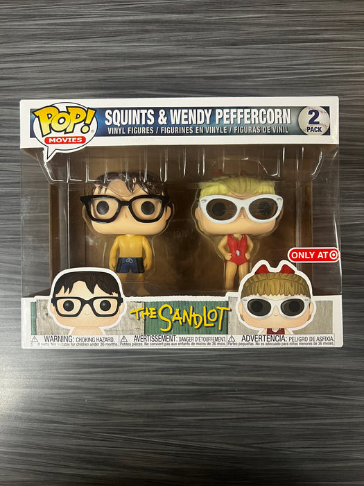 Funko POP! Movies: The Sandlot - Squints & Wendy Peffercorn (Target)(Damaged Box) [2 Pack] [A]