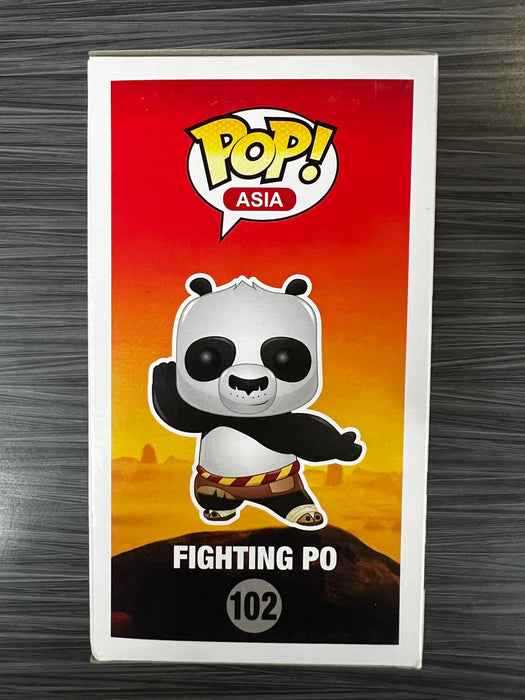 Funko POP! Asia: Kung Fu Panda -Fighting Po (Funko 2016 Pop Asia Exclusive)(Damaged Box)[B] #102