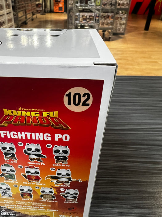 Funko POP! Asia: Kung Fu Panda -Fighting Po (Funko 2016 Pop Asia Exclusive)(Damaged Box)[B] #102