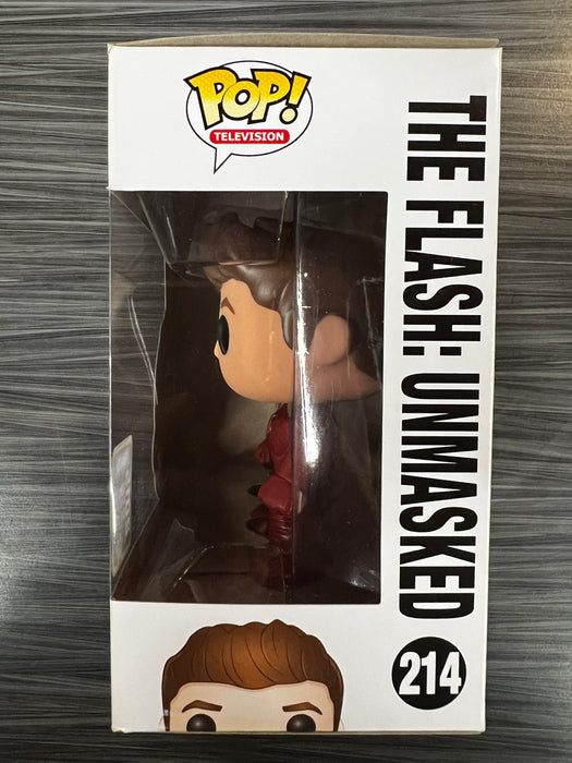 Funko POP! Television: Flash - The Flash Unmasked (2015 SDCC)(Damaged Box) #214