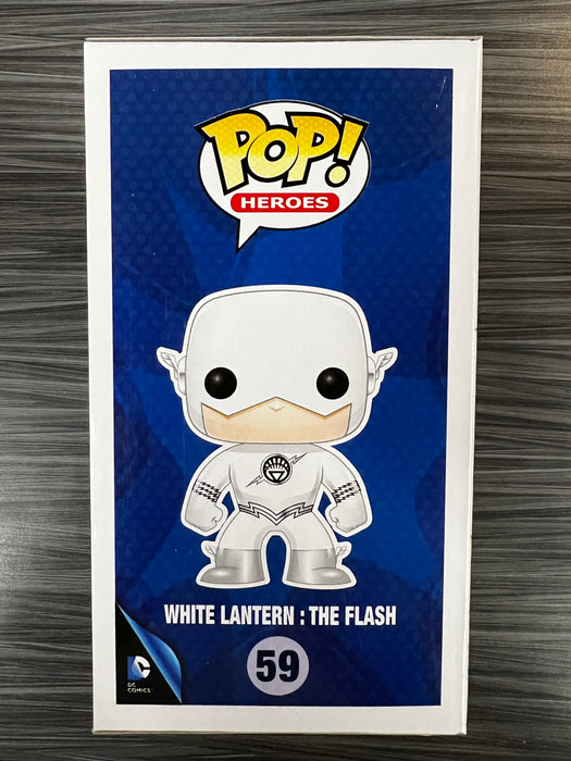 Funko POP! Heroes: DC Super Heroes - White Lantern: The Flash (Fugitive Toys) #59