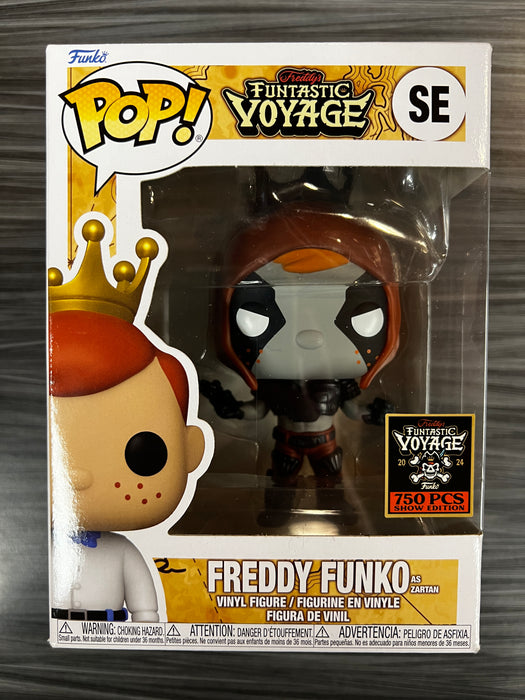 Funko POP! Funtastic Voyage: Freddy Funko as Zartan (Show Edition 750 PCS)(Damaged Box)[B] #SE