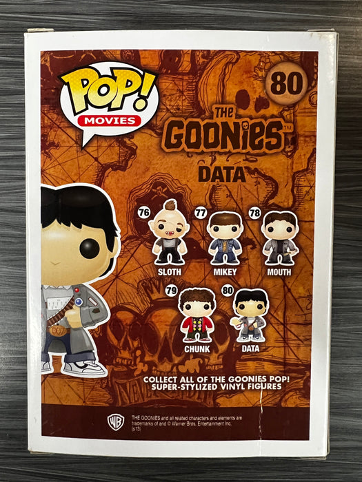 Funko POP! Movies: The Goonies - Data (Damaged Box) #80