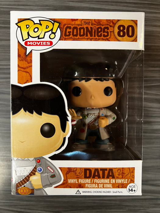 Funko POP! Movies: The Goonies - Data (Damaged Box) #80