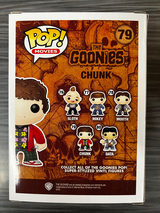 Funko POP! Movies: The Goonies - Chunk (Damaged Box) #79