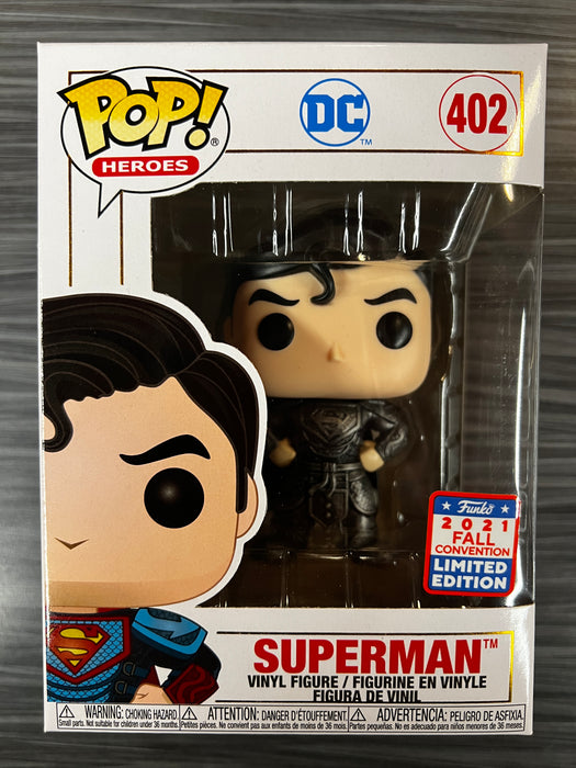 Funko POP! Heroes: DC - Superman [Imperial Palace] (2021 Fall Convention)(Damaged Box) #402