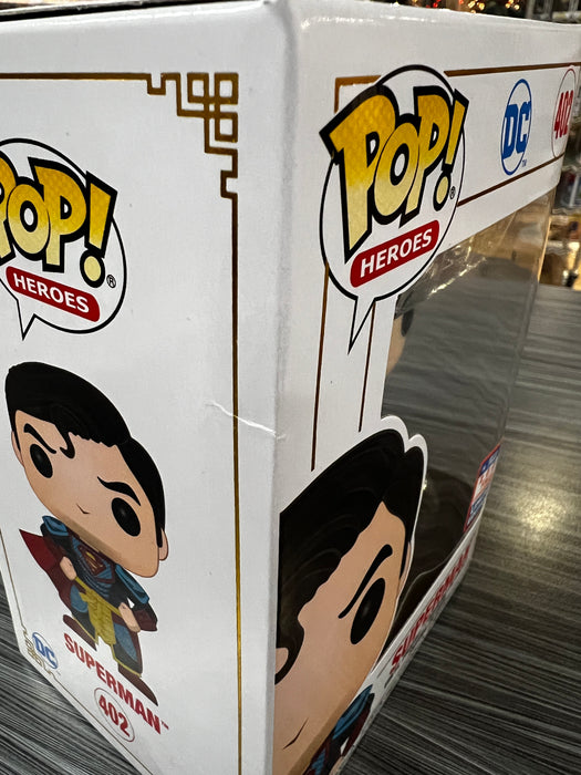 Funko POP! Heroes: DC - Superman [Imperial Palace] (2021 Fall Convention)(Damaged Box) #402