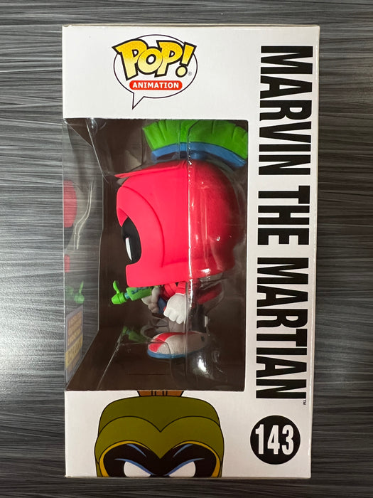 Funko POP! Animation: Duck Dodgers - Marvin the Martian [Neon Magenta](Saturday Morning Cartoons)(2017 SDCC 2500 PCS) #143