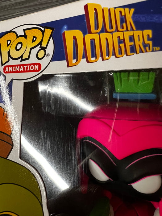 Funko POP! Animation: Duck Dodgers - Marvin the Martian [Neon Magenta](Saturday Morning Cartoons)(2017 SDCC 2500 PCS) #143