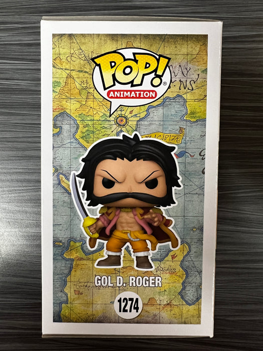 Funko POP! Animation: One Piece - Gol D. Roger (Funko)(Signed/Sean Hennigan/JSA)[A] #1274