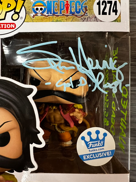 Funko POP! Animation: One Piece - Gol D. Roger (Funko)(Signed/Sean Hennigan/JSA)[A] #1274