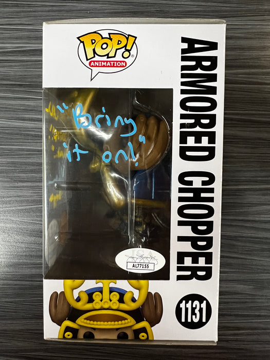 Funko POP! Animation: One Piece - Armored Chopper [Metallic] (CHASE)(Funko)(Signed/Brina Palencia/JSA) #1131