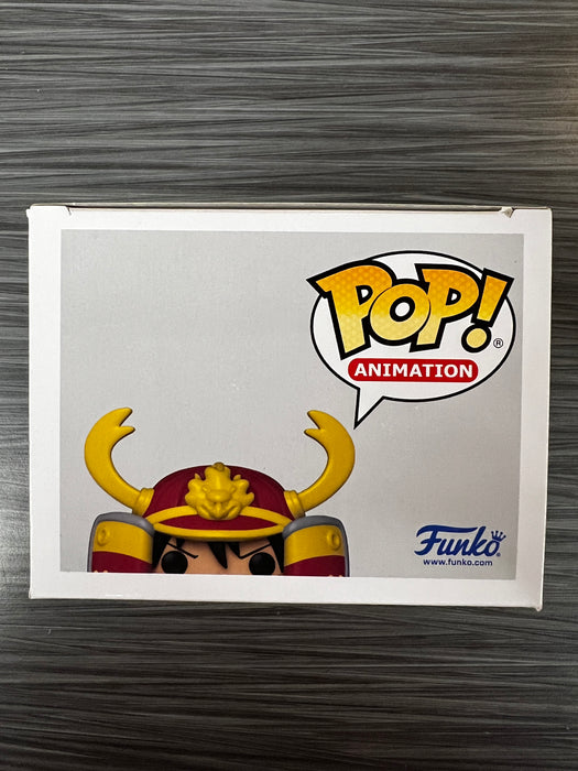 Funko POP! Animation: One Piece - Armored Luffy (CHASE)(Funko)(Signed/Colleen Clinkenbeard/JSA) #1262