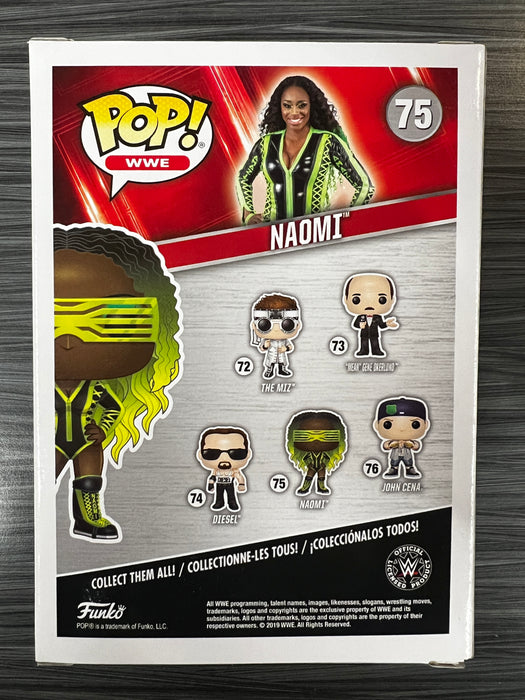 Funko POP! WWE: Naomi (Signed/Naomi/Dark Parlor Originals) #75