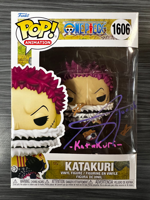 Funko POP! Animation: One Piece - Katakuri (Signed/Jonah Scott/MonthlyPops) #1606