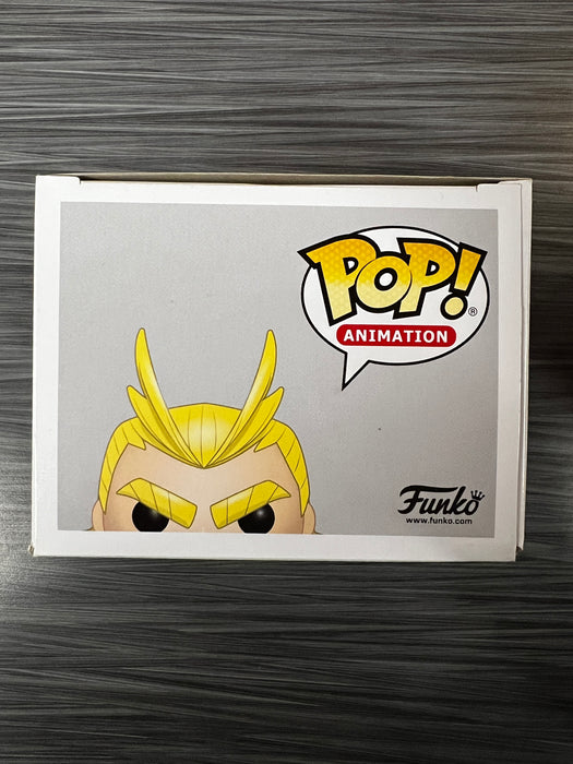 Funko POP! Animation: My Hero Academia - All Might (GiTD)(2017 Funimation)(Signed/Christopher Sabat/Beckett)(Damaged Box)#248