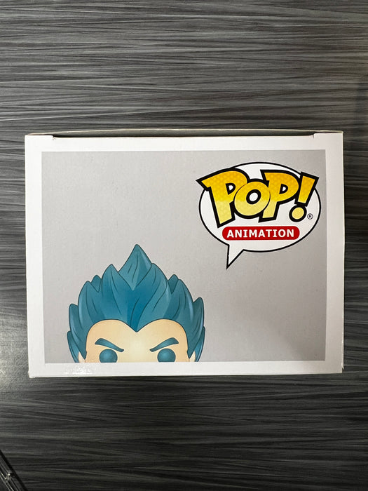 Funko POP! Animation: Dragon Ball Z - Super Saiyan God Super Saiyan Vegeta [Metallic](GameStop)(Signed/Christopher Sabat/JSA) #156