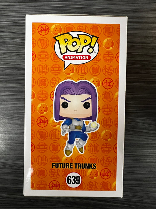 Funko POP! Dragonball Z: Future Trunks [Metallic](Hot Topic)(CHASE)(Signed/ Eric Vale/JSA)(Damaged Box) #639