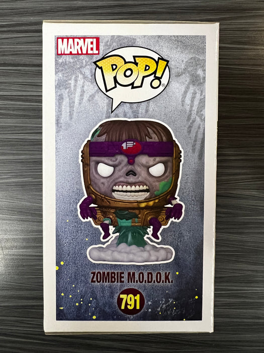 Funko POP! Marvel Zombie: Zombie M.O.D.O.K (Signed/Sam De La Rosa/SWAU)#791