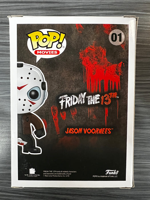 Funko POP! Movies: Friday the 13th - Jason Voorhees (Signed/Tom Morga/JSA)(Damaged Box) #01