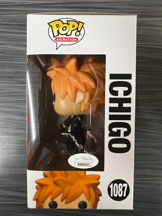 Funko POP! Animation: Bleach - Ichigo (AAA)(Signed/Johnny Yong Bosch/JSA) #1087