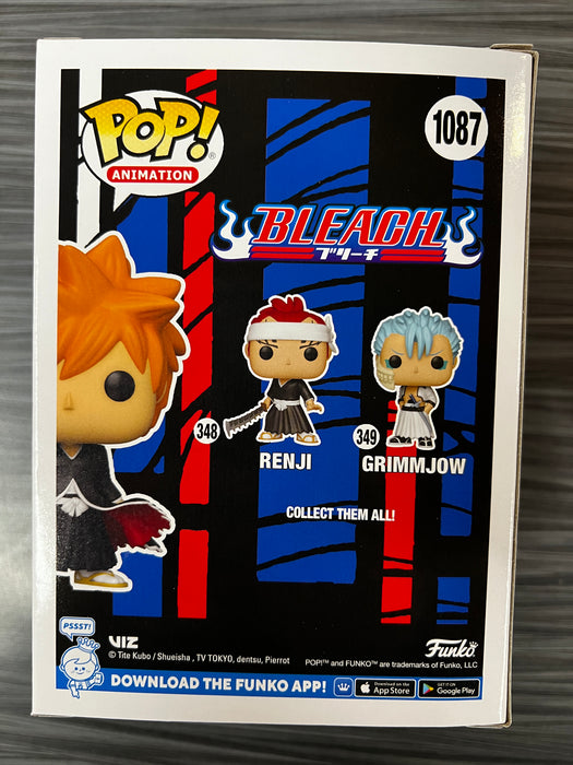 Funko POP! Animation: Bleach - Ichigo (AAA)(Signed/Johnny Yong Bosch/JSA) #1087