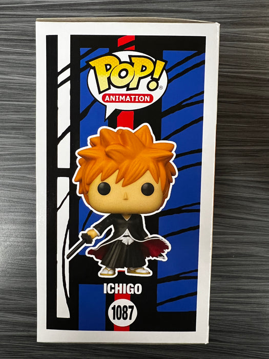 Funko POP! Animation: Bleach - Ichigo (AAA)(Signed/Johnny Yong Bosch/JSA) #1087