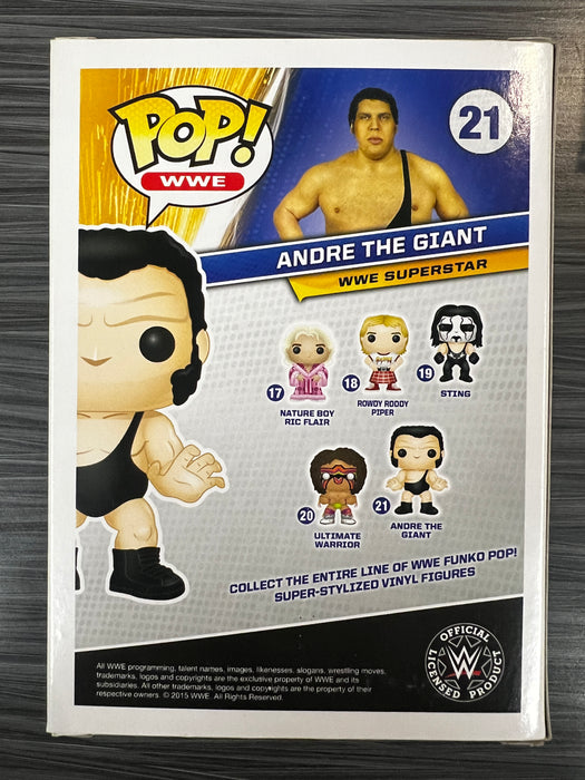 Funko POP! WWE: Andre the Giant (Damaged Box)[B] #21